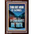 O LORD ALL THY COMMANDMENTS ARE TRUTH  Christian Quotes Portrait  GWARK11781  "25x33"