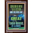 CONSIDER MINE AFFLICTION O LORD MY GOD  Christian Quote Portrait  GWARK11782  "25x33"