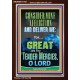 CONSIDER MINE AFFLICTION O LORD MY GOD  Christian Quote Portrait  GWARK11782  