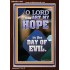 THOU ART MY HOPE IN THE DAY OF EVIL O LORD  Scriptural Décor  GWARK11803  "25x33"
