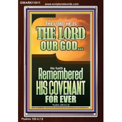 COVENANT OF THE LORD STAND FOR EVER  Wall & Art Décor  GWARK11811  "25x33"