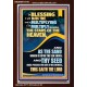 IN BLESSING I WILL BLESS THEE  Modern Wall Art  GWARK11816  