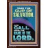 TAKE THE CUP OF SALVATION AND CALL UPON THE NAME OF THE LORD  Modern Wall Art  GWARK11818  "25x33"