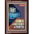 FRUIT OF THE SPIRIT IS IN ALL GOODNESS, RIGHTEOUSNESS AND TRUTH  Custom Contemporary Christian Wall Art  GWARK11830  "25x33"