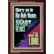 THE HEART OF THEM THAT SEEK THE LORD  Unique Scriptural ArtWork  GWARK11837  