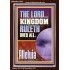 THE LORD KINGDOM RULETH OVER ALL  New Wall Décor  GWARK11853  "25x33"