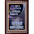 THE LORD IS A RIGHTEOUS JUDGE  Inspirational Bible Verses Portrait  GWARK11865  "25x33"
