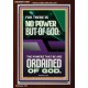 THERE IS NO POWER BUT OF GOD POWER THAT BE ARE ORDAINED OF GOD  Bible Verse Wall Art  GWARK11869  