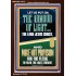 PUT ON THE ARMOUR OF LIGHT OUR LORD JESUS CHRIST  Bible Verse for Home Portrait  GWARK11872  "25x33"