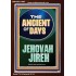 THE ANCIENT OF DAYS JEHOVAH JIREH  Unique Scriptural Picture  GWARK11909  "25x33"