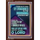 LET ME EXPERIENCE THY LOVINGKINDNESS IN THE MORNING  Unique Power Bible Portrait  GWARK11928  
