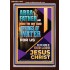 ABBA FATHER WILL MAKE THE DRY SPRINGS OF WATER FOR US  Unique Scriptural Portrait  GWARK11945  "25x33"