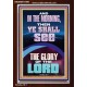 YOU SHALL SEE THE GLORY OF THE LORD  Bible Verse Portrait  GWARK11999  