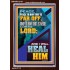 PEACE TO HIM THAT IS FAR OFF SAITH THE LORD  Bible Verses Wall Art  GWARK12181  "25x33"