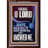 O LORD HAVE MERCY ALSO UPON ME AND ANSWER ME  Bible Verse Wall Art Portrait  GWARK12189  "25x33"