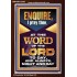 MEDITATE THE WORD OF THE LORD DAY AND NIGHT  Contemporary Christian Wall Art Portrait  GWARK12202  "25x33"