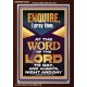 MEDITATE THE WORD OF THE LORD DAY AND NIGHT  Contemporary Christian Wall Art Portrait  GWARK12202  