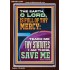 I AM THINE SAVE ME O LORD  Scripture Art Prints  GWARK12206  "25x33"