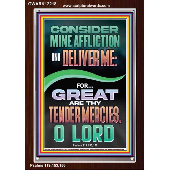 GREAT ARE THY TENDER MERCIES O LORD  Unique Scriptural Picture  GWARK12218  