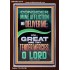 GREAT ARE THY TENDER MERCIES O LORD  Unique Scriptural Picture  GWARK12218  "25x33"