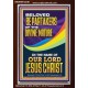 BE PARTAKERS OF THE DIVINE NATURE IN THE NAME OF OUR LORD JESUS CHRIST  Contemporary Christian Wall Art  GWARK12236  