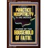 PRACTICE HOSPITALITY TO ONE ANOTHER  Contemporary Christian Wall Art Portrait  GWARK12254  "25x33"