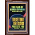 TRUSTING IN GOD PROTECTS YOU  Scriptural Décor  GWARK12286  "25x33"