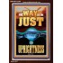 THE WAY OF THE JUST IS UPRIGHTNESS  Scriptural Décor  GWARK12288  "25x33"