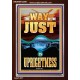 THE WAY OF THE JUST IS UPRIGHTNESS  Scriptural Décor  GWARK12288  