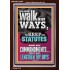 WALK IN MY WAYS AND KEEP MY COMMANDMENTS  Wall & Art Décor  GWARK12296  "25x33"