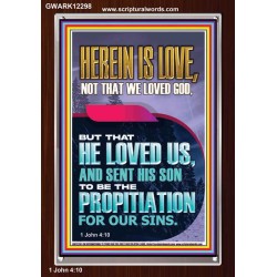 THE PROPITIATION FOR OUR SINS  Art & Wall Décor  GWARK12298  "25x33"