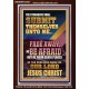 STRANGERS SHALL SUBMIT THEMSELVES UNTO ME  Bible Verse for Home Portrait  GWARK12352  