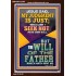 I SEEK NOT MINE OWN WILL BUT THE WILL OF THE FATHER  Inspirational Bible Verse Portrait  GWARK12385  "25x33"