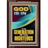 GOD IS IN THE GENERATION OF THE RIGHTEOUS  Ultimate Inspirational Wall Art  Portrait  GWARK12679  "25x33"