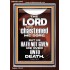 THE LORD HAS NOT GIVEN ME OVER UNTO DEATH  Contemporary Christian Wall Art  GWARK13045  "25x33"
