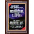 I AM THE RESURRECTION AND THE LIFE  Eternal Power Portrait  GWARK9995  "25x33"