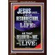 I AM THE RESURRECTION AND THE LIFE  Eternal Power Portrait  GWARK9995  