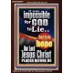 IMPOSSIBLE FOR GOD TO LIE  Children Room Portrait  GWARK9997  
