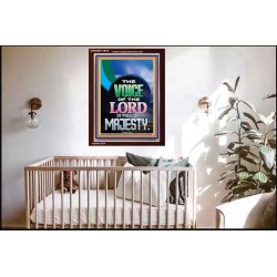 THE VOICE OF THE LORD IS FULL OF MAJESTY  Scriptural Décor Portrait  GWARK11978  "25x33"