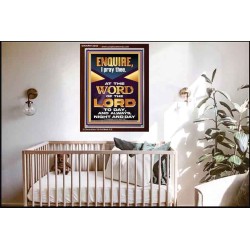 MEDITATE THE WORD OF THE LORD DAY AND NIGHT  Contemporary Christian Wall Art Portrait  GWARK12202  "25x33"