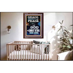 GRACE MERCY AND PEACE FROM GOD  Ultimate Power Portrait  GWARK9993  "25x33"