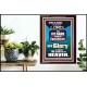 HIS GLORY IS ABOVE THE EARTH AND HEAVEN  Large Wall Art Portrait  GWARK10054  