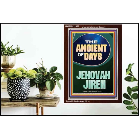 THE ANCIENT OF DAYS JEHOVAH JIREH  Unique Scriptural Picture  GWARK11909  