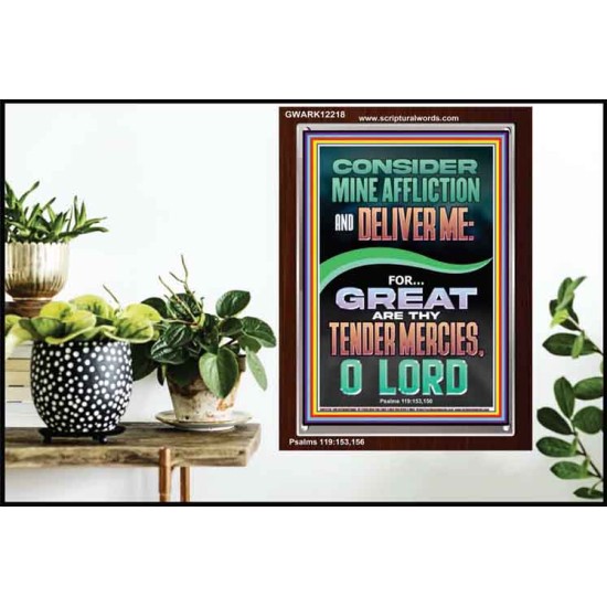 GREAT ARE THY TENDER MERCIES O LORD  Unique Scriptural Picture  GWARK12218  