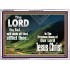 THE LORD WILL UNDO ALL THY AFFLICTIONS  Custom Wall Scriptural Art  GWARMOUR10301  "18X12"