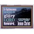 THE GLORY OF THE LORD WILL BE UPON YOU  Custom Inspiration Scriptural Art Acrylic Frame  GWARMOUR10320  "18X12"