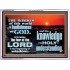 THE FEAR OF THE LORD BEGINNING OF WISDOM  Inspirational Bible Verses Acrylic Frame  GWARMOUR10337  "18X12"