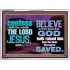 IN CHRIST JESUS IS ULTIMATE DELIVERANCE  Bible Verse for Home Acrylic Frame  GWARMOUR10343  "18X12"