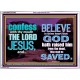 IN CHRIST JESUS IS ULTIMATE DELIVERANCE  Bible Verse for Home Acrylic Frame  GWARMOUR10343  