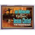 CHRIST JESUS OUR ADVOCATE WITH THE FATHER  Bible Verse for Home Acrylic Frame  GWARMOUR10344  "18X12"